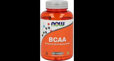 Now - BCAA 800 mg (Branched Chain Amino Acids) (120 capsules) - Aminozuren