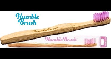 Humble Brush -Bamboe Tandenborstel- Volwassenen- Medium - Purple