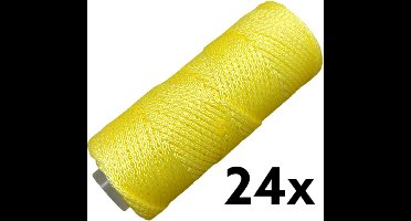 Metselkoord - Fluor Geel - 1,1mm x 50mtr - Doos 24 stuks