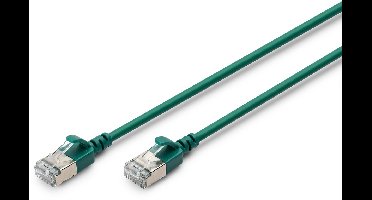 Digitus DK-1632-A-003S-G netwerkkabel Groen 0,3 m Cat6a F/FTP (FFTP) Rond