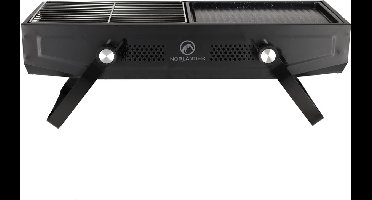NORLÄNDER Outdoor BBQ met Grill Zwart