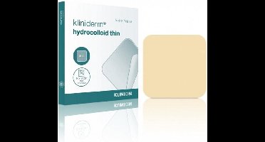 Kliniderm Hydro Thin hydrocolloïd wondverband 7,5x7,5cm Klinion