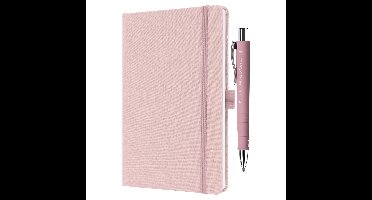 Sigel notitieboek - Jolie - A5 - Soft Pink - hardcover - lijn - 174 pagina's - 80 grams -met GRATIS balpen - WS-SI-SY547