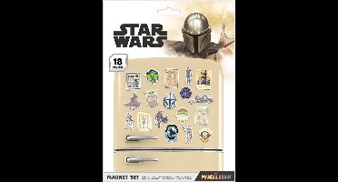 Magneetset The Mandalorian - Bounty Hunter - 18 Magneetjes