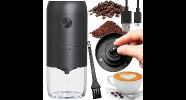 Pingyang Rongrong - Elektrische Koffiemolen - USB - Compact - Zwart