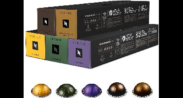 Nespresso - Vertuo - Espresso Pakket - Koffiecups - 50 capsules