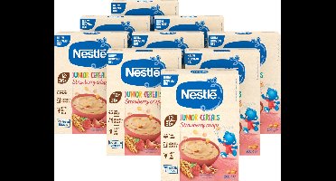 Nestlé Junior Cereals Strawberry Crisps 12+ 9x200g