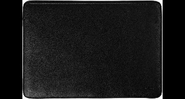 Accezz Leather Laptophoes 14 inch - Laptopsleeve - Zwart
