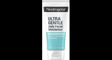 Neutrogena Ultra Gentle Daily Facial Moisturizer 100ml – Hydraterende Gezichtscrème voor Gevoelige Huid – Lichtgewicht & Parfumvrij