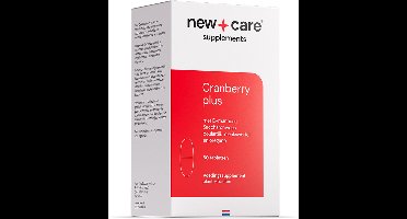 New Care Cranberry plus D-mannose - 60 tabletten - vegetarisch