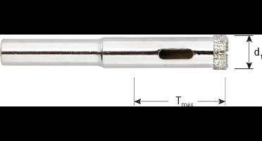 Rotec Diamant - tegelboor 10,0 mm