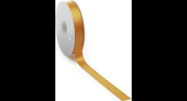 Helder Oranje Satijnlint – 16 mm × 25 m – double face satijn