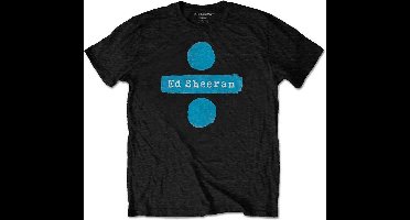 Ed Sheeran - Divide Heren T-shirt - M - Zwart