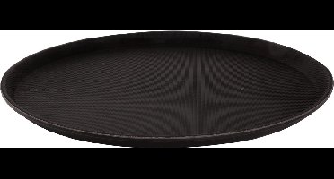 Mammoet - Dienblad - Easy - Rond - Antislip - 41 cm - Zwart - Polypropyleen