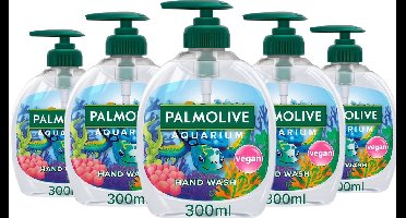 Palmolive Aquarium Handzeep - 5 x 300 ml - Voordeelverpakking - Vegan
