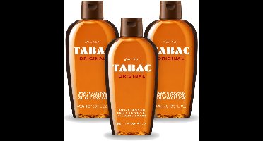 3 x Tabac Original - Douchegel - Milde reiniging - 400 ml - Voordeelverpakking - 3 stuks