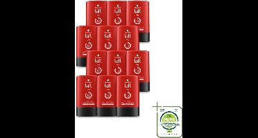 12 x Taft - V12 - Styling Gel - Supersnelle hold - 300 ml - Grootverpakking - Styling Gel - Snel Drogen - Hold 12/15 - Vegan Styling Gel - Alcoholvrij Styling Gel