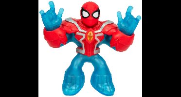Marvel actiefiguur Heroes of Goo Jit Zu Infinity Armour Spiderman speelgoed.