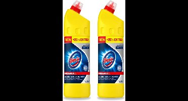 2 x Glorix Professional - Toiletreiniger - Dikke Bleek - Intensieve Reiniger - 1,25L - Bulkverpakking - 2 stuks