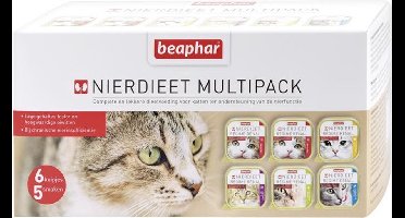 Beaphar - Nierdieet multipack - Kattenvoer - 6x100g