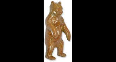 Bronzen beeld - Bruine beer - sculptuur - 47,5 cm hoog