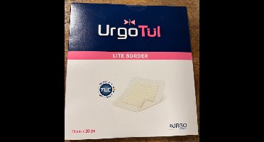 URGO - UrgoTül - Lite Border - 15 x 20 cm - 5 stuks per doos