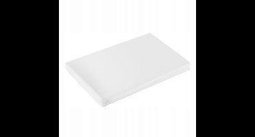 Nova Makosatijn Hoeslaken 220x210 cm Wit