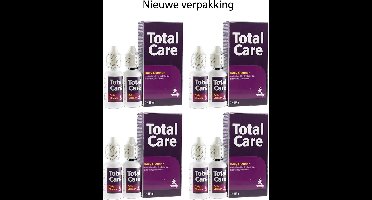 Blink TotalCare Cleaner - 8 x 15 ml - Premium Dagelijkse Lenzenvloeistof voor Harde Contactlenzen - Conserveermiddelvrij - Reisformaat