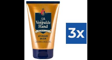 De Vergulde Hand - Aftershave Balsem - Voor Gevoelige de Huid - 100 ml - Voordeelverpakking - 3 stuks