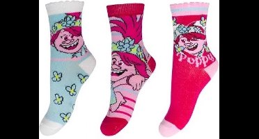Trolls - sokken Trolls - 3 paar - maat 23/26