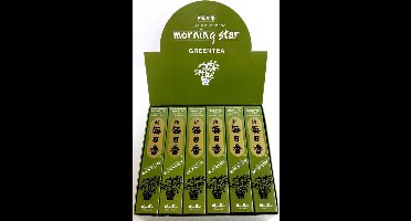 Nippon Kodo Morning Star - Green Tea - Groene Thee - Japanse wierook - 12-pack