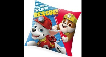 Paw Patrol - Sierkussen - 40 x 40 cm - A Ruff Ruff