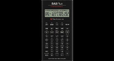 Texas Instruments BAII Plus Professional - Wetenschappelijke rekenmachine