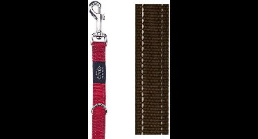 Rogz Utility Multilijn Bruin - Hondenriem - 180x2 cm