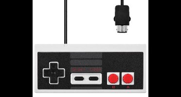 Dolphix - Controller voor de Nintendo Mini Classic NES in het grijs (2016 model)