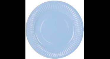 """borden, pale cornflower blauw, 18cm (1 zakje met 6 stuks)"""