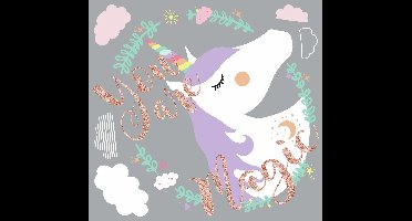Muurstickers Unicorn Magic