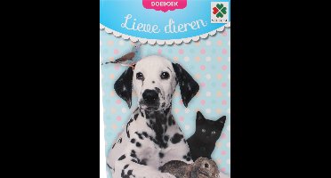 Tactic Selecta Lieve Dieren Doeboek - 48 Pagina's - Kleur- en Activiteitenboek voor Kinderen - Schattige Dieren - Vanaf 2 Jaar