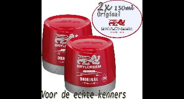 Brylcreem Original haarcreme- voordeel pak- 2x 150 ml