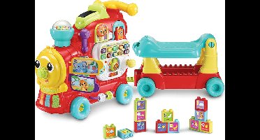 VTech Baby Rijd & Leer Letterlocomotief - Interactief & Educatief Speelgoed - Cijfers, Kleuren en Letters - Cadeau - Baby Speelgoed 1 Jaar tot 3 Jaar