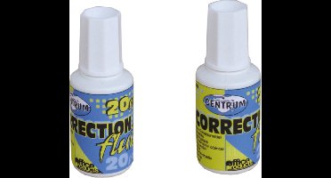 Centrum 12 x Correctievloeistof, penseel, 20ml Centru.