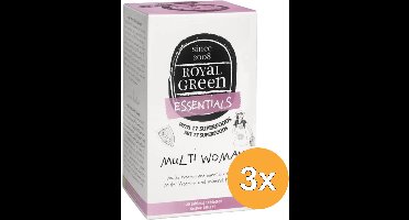 3x Royal Green Multi woman (120 tabletten)