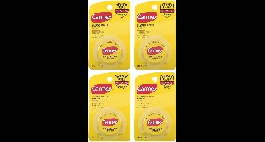 Carmex Classic Medicated Balsem voor Lippen - Bescherming en Herstel - 4-pack