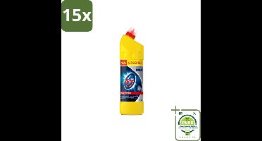 15 x Glorix Professional Toiletreiniger Dikke Bleek Original Pro Formula 1,25 liter - Grootverpakking - Toilet Schoonmaak - Toilet Reiniger - Chloor Toilet - Krachtige Toilet Reiniger - Professionele Toilet Reiniger