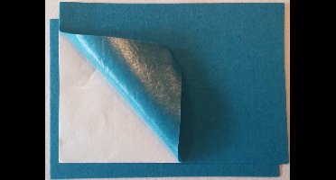 Budget Plakvilt Middenblauw