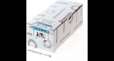 ASF Fischer Fischer Spaanplaatschroef platkop verzinkt pozidriv 4.5 x 80mm (Prijs per 200 stuks)