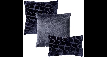 Hoii - KUSSENSET | 3-delig | Celeste Curated | blauw | Hoii | inclusief veren binnenkussens