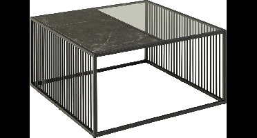 Bendt Salontafel 'Esme' Marmerlook, 80 x 80cm