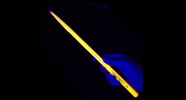 MUSIC STORE Horbeam 5A UV-Sticks Yellow - Drumstok