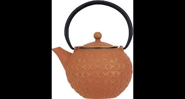 Cosy & Trendy Sakai Theepot Goud-Terracotta 1L Gietijzer